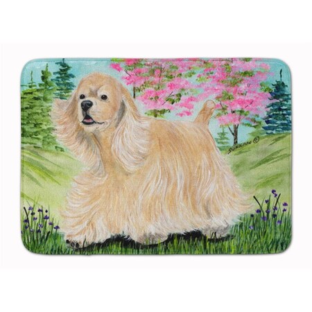 Carolines Treasures Cocker Spaniel Machine Washable Memory Foam Mat SS8189RUG